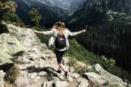Woman Hiking